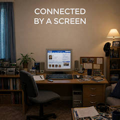 Connected By A Screen cover
