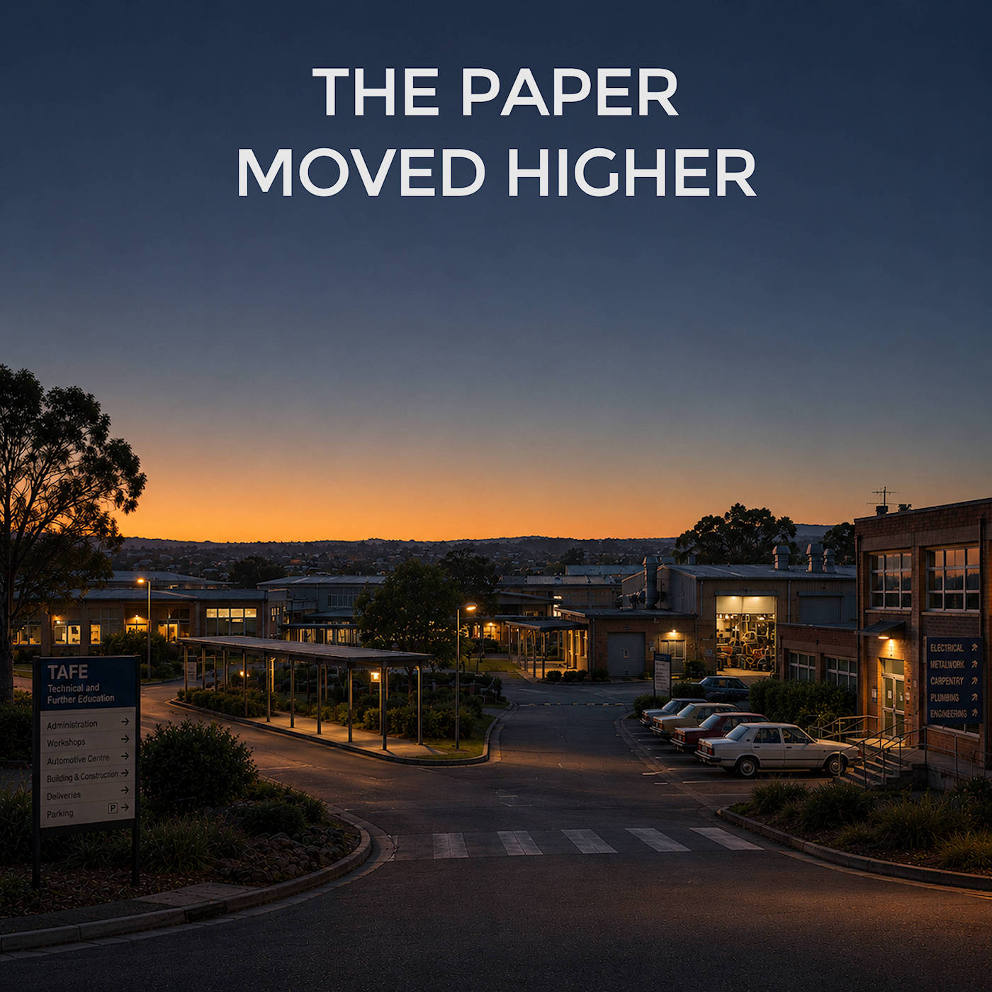 The Paper Moved Higher cover
