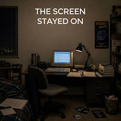The Screen Stayed On cover